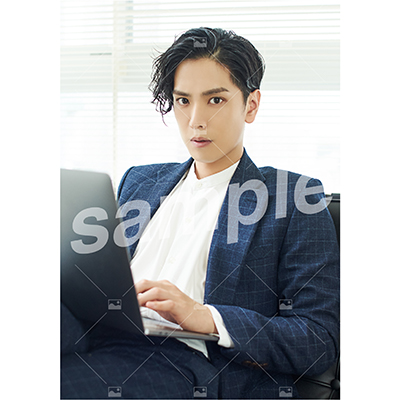 【黒羽麻璃央第4回ファンミーティング2020】 特典付きOn-line Photo Cセット（20枚+2枚）