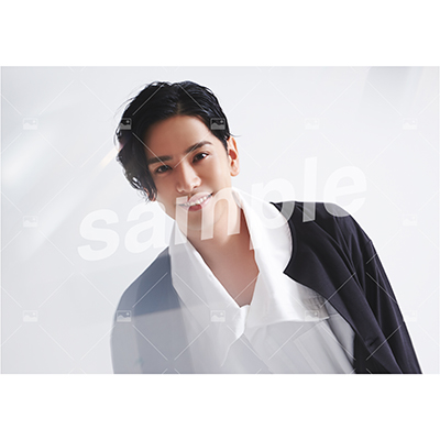 【黒羽麻璃央2021年カレンダー発売記念お渡し会】 特典付きOn-line Photo Cセット（20枚+2枚）