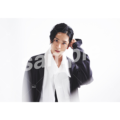 【黒羽麻璃央2021年カレンダー発売記念お渡し会】 特典付きOn-line Photo Cセット（20枚+2枚）