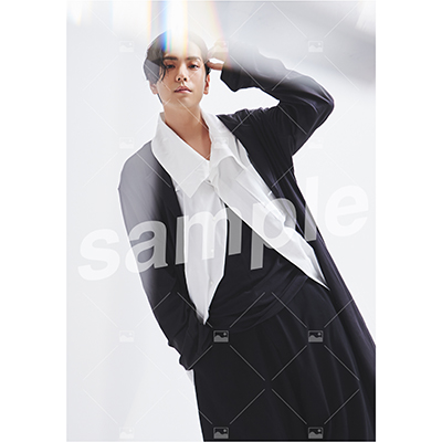 【黒羽麻璃央2021年カレンダー発売記念お渡し会】 特典付きOn-line Photo Cセット（20枚+2枚）