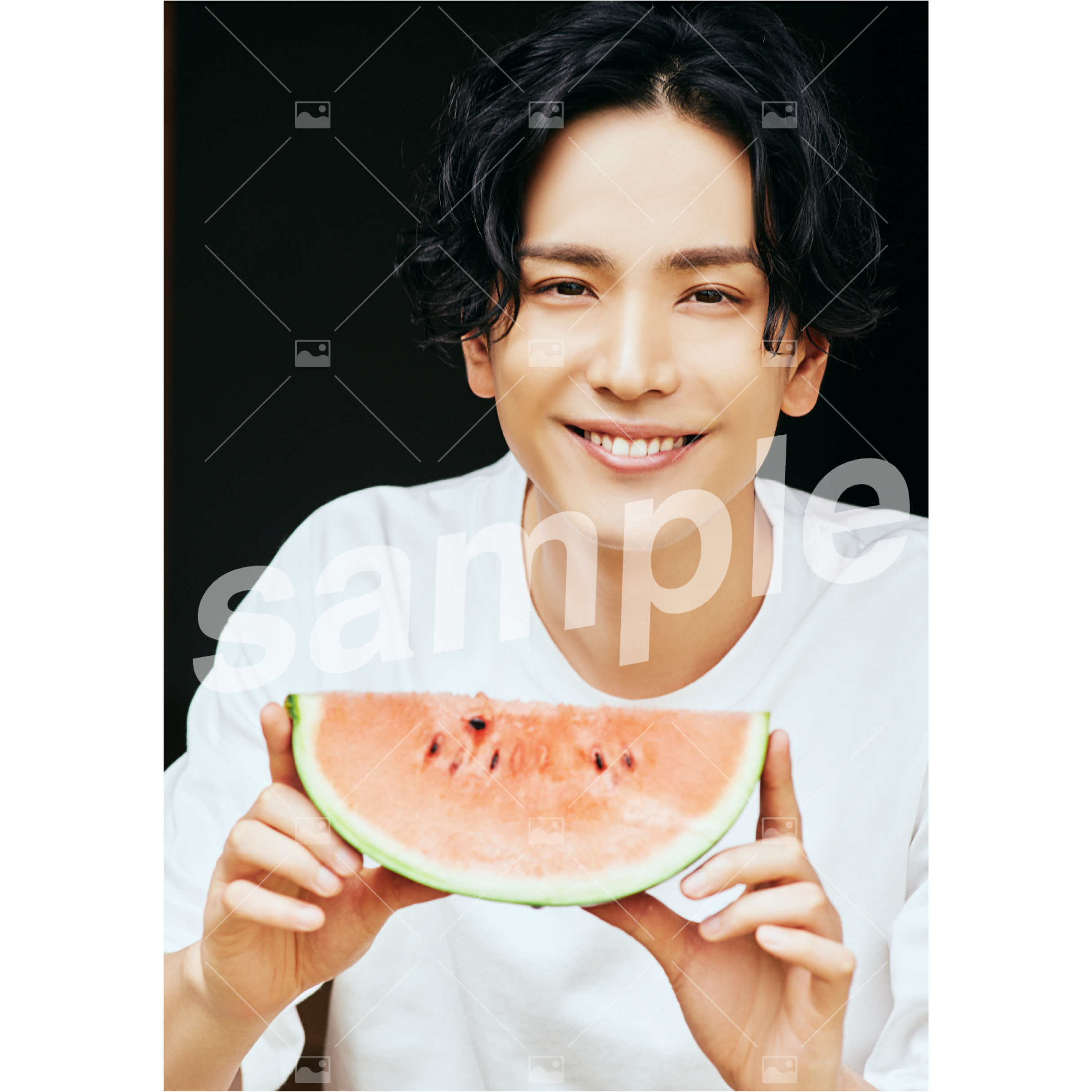 【黒羽麻璃央2021年カレンダー発売記念お渡し会】 特典付きOn-line Photo Bセット（20枚+2枚）