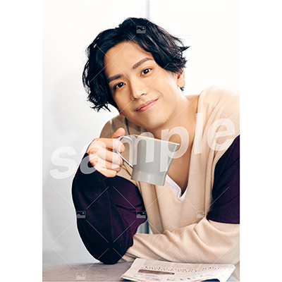 【黒羽麻璃央2021年カレンダー発売記念お渡し会】 特典付きOn-line Photo Aセット（20枚+2枚）