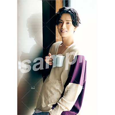 【黒羽麻璃央2021年カレンダー発売記念お渡し会】 特典付きOn-line Photo Aセット（20枚+2枚）