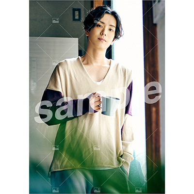 【黒羽麻璃央2021年カレンダー発売記念お渡し会】 特典付きOn-line Photo Aセット（20枚+2枚）