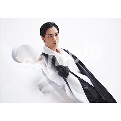 【黒羽麻璃央2021年カレンダー発売記念お渡し会】 特典付きOn-line Photo Aセット（20枚+2枚）