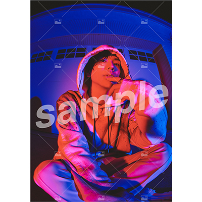 【黒羽麻璃央2022年カレンダー発売記念お渡し会】 特典付きOn-line Photo Bセット（20枚+2枚）