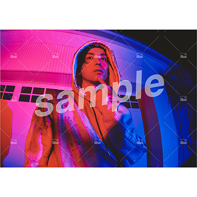 【黒羽麻璃央2022年カレンダー発売記念お渡し会】 特典付きOn-line Photo Bセット（20枚+2枚）