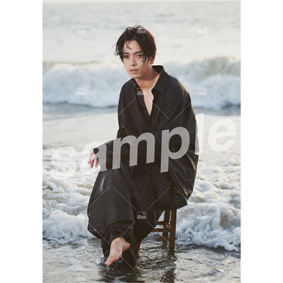 【黒羽麻璃央2022年カレンダー発売記念お渡し会】 特典付きOn-line Photo Bセット（20枚+2枚）