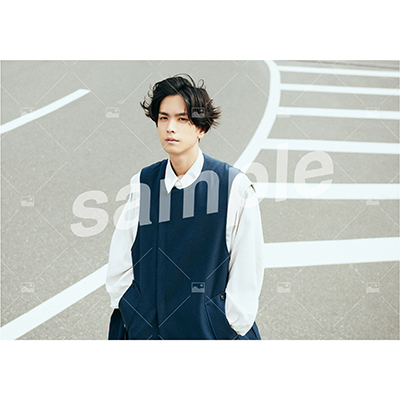 【黒羽麻璃央2022年カレンダー発売記念お渡し会】 特典付きOn-line Photo Aセット（20枚+2枚）