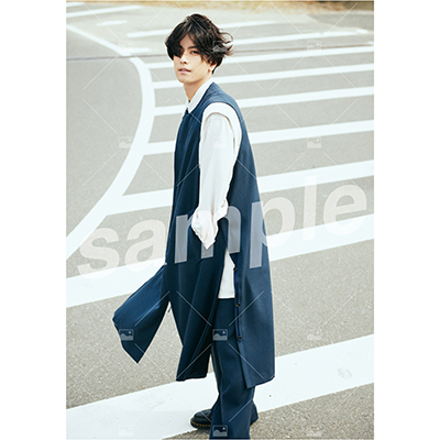 【黒羽麻璃央2022年カレンダー発売記念お渡し会】 特典付きOn-line Photo Aセット（20枚+2枚）