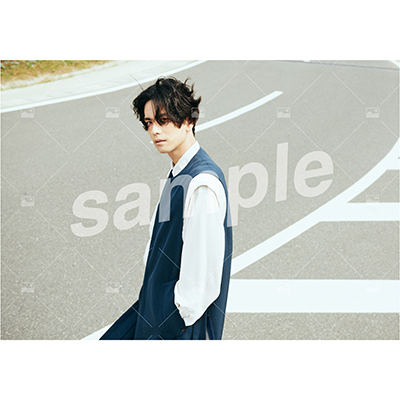 【黒羽麻璃央2022年カレンダー発売記念お渡し会】 特典付きOn-line Photo Aセット（20枚+2枚）