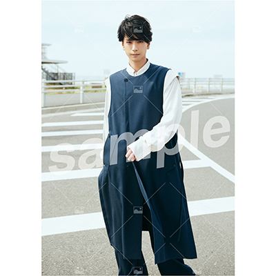 【黒羽麻璃央2022年カレンダー発売記念お渡し会】 特典付きOn-line Photo Aセット（20枚+2枚）