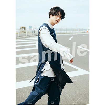 【黒羽麻璃央2022年カレンダー発売記念お渡し会】 特典付きOn-line Photo Aセット（20枚+2枚）