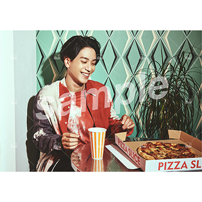 【黒羽麻璃央2022年カレンダー発売記念お渡し会】 特典付きOn-line Photo Aセット（20枚+2枚）