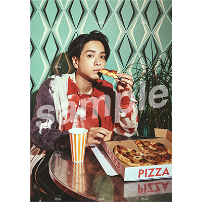 【黒羽麻璃央2022年カレンダー発売記念お渡し会】 特典付きOn-line Photo Aセット（20枚+2枚）