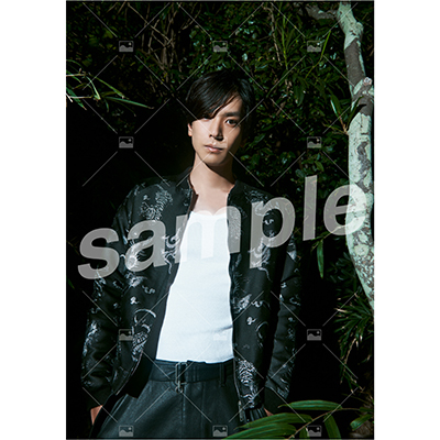 【黒羽麻璃央2022年カレンダー発売記念お渡し会】 特典付きOn-line Photo Aセット（20枚+2枚）