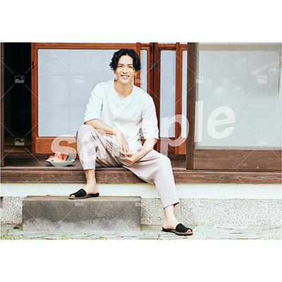 【黒羽麻璃央2021年カレンダー発売記念お渡し会】 特典付きOn-line Photo Bセット（20枚+2枚）