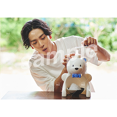 【黒羽麻璃央2021年カレンダー発売記念お渡し会】 特典付きOn-line Photo Bセット（20枚+2枚）