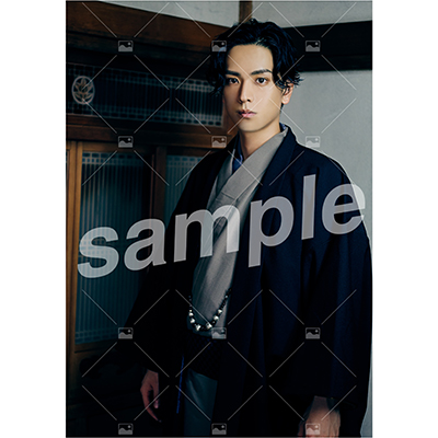 【黒羽麻璃央2021年カレンダー発売記念お渡し会】 特典付きOn-line Photo Bセット（20枚+2枚）