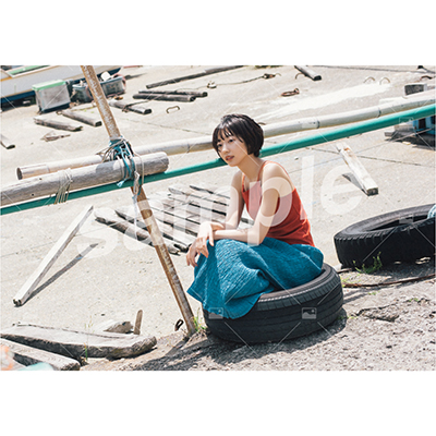 【武田玲奈2022年カレンダー発売イベント】 特典付きOn-line Photo Aセット（20枚+2枚）