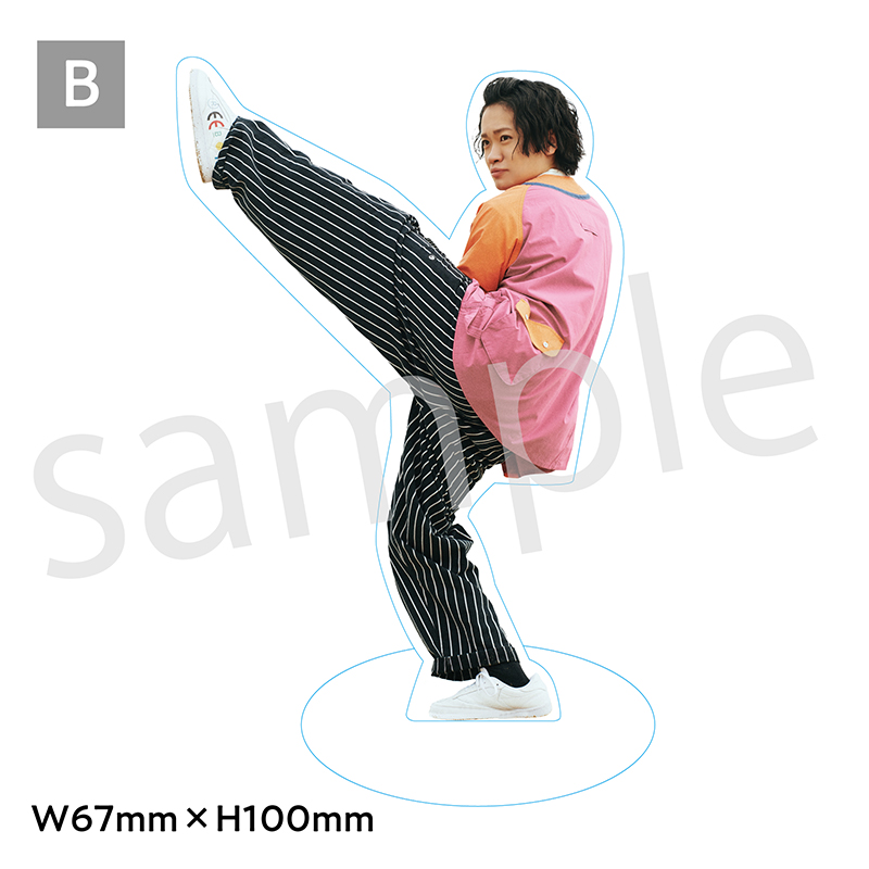 カレンダー＆バースデーイベントもうすぐサーティワン アクリルスタンドB【数量限定・先着販売】