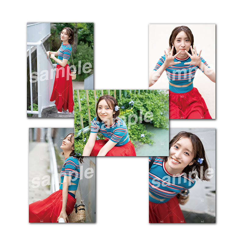 【梅田彩佳第1回ファンミーティング2021】特典付き生写真フルセット（全27枚）【受注販売】