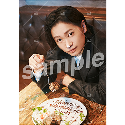 【鳥越裕貴 カレンダー＆バースデーイベントもうすぐサーティワン】 On-line Photo B-17