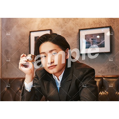 【鳥越裕貴 カレンダー＆バースデーイベントもうすぐサーティワン】  特典付きOn-line Photo Bセット（28枚+3枚）