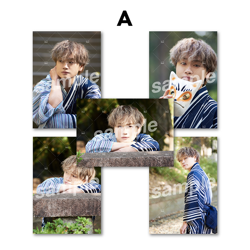 カレンダー&バーイベ 〜三十路過ぎて初めて金髪しちゃったよ？〜 ブロマイドセットA【数量限定・先着販売】