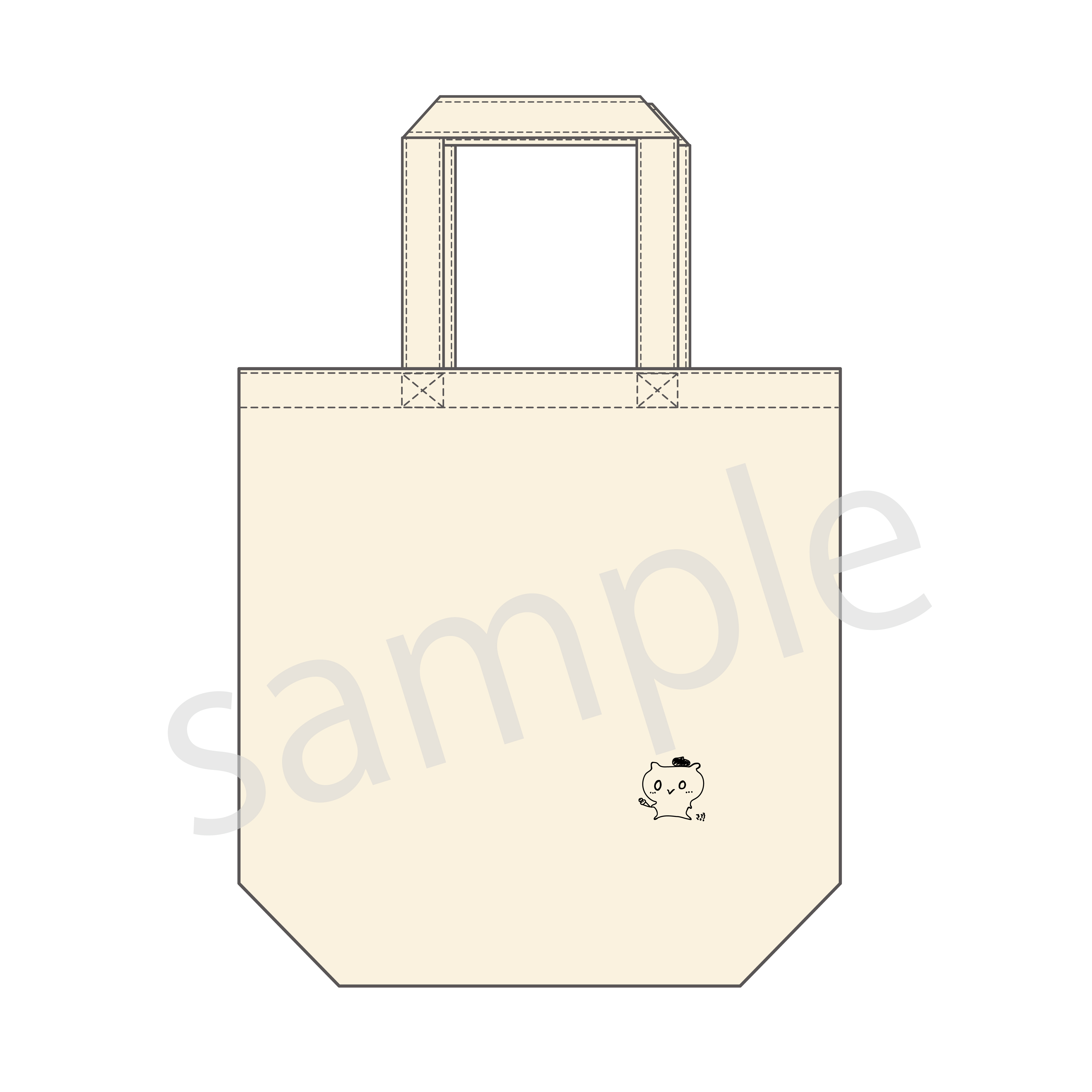 遅れてごめんね「ふるややまとのたんじょうび」トートバッグA【数量限定・先着販売】