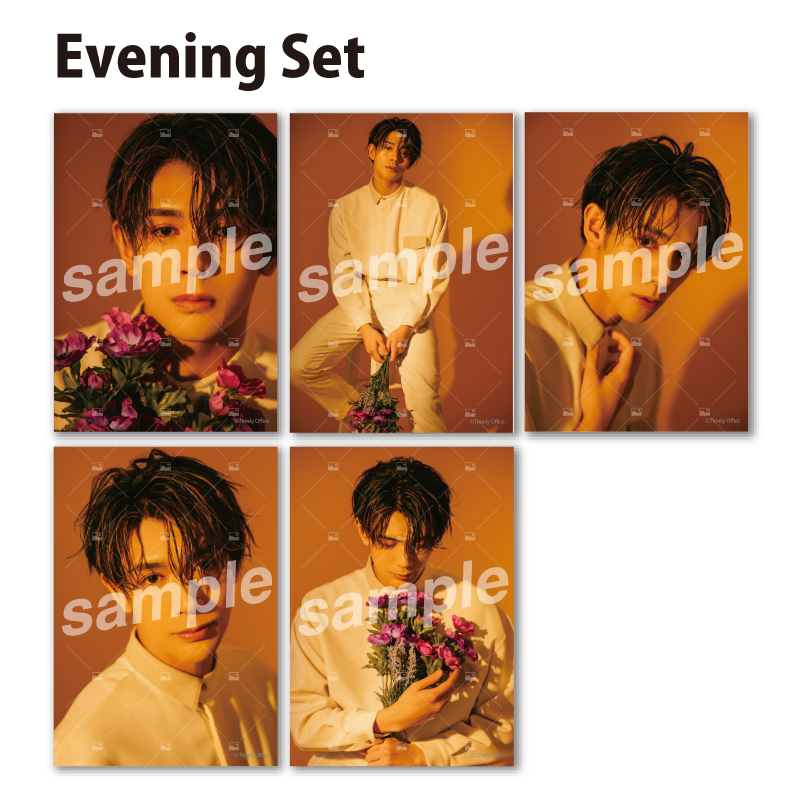 遅れてごめんね「ふるややまとのたんじょうび」ブロマイドセット Evening【数量限定・先着販売】