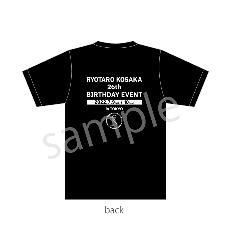 26th BIRTHDAY EVENT 「Monochrome vol.5」 Tシャツ【会場お渡し商品】