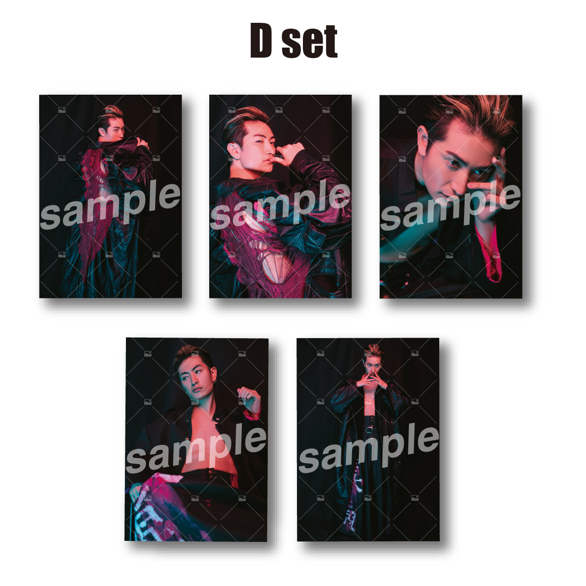 FAN MEETING2022 「BLACK & WHITE」 特典付きブロマイドフルセット【数量限定・先着販売】