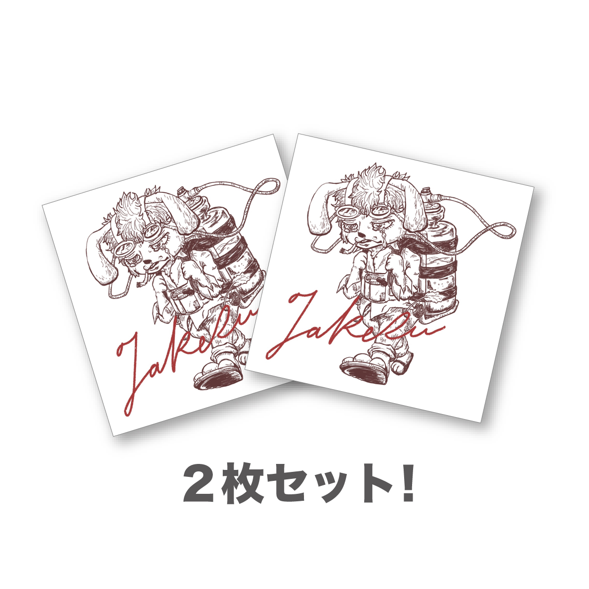 THE FIRST BIRTHDAY PARTY ステッカー2枚セット【数量限定・先着販売】