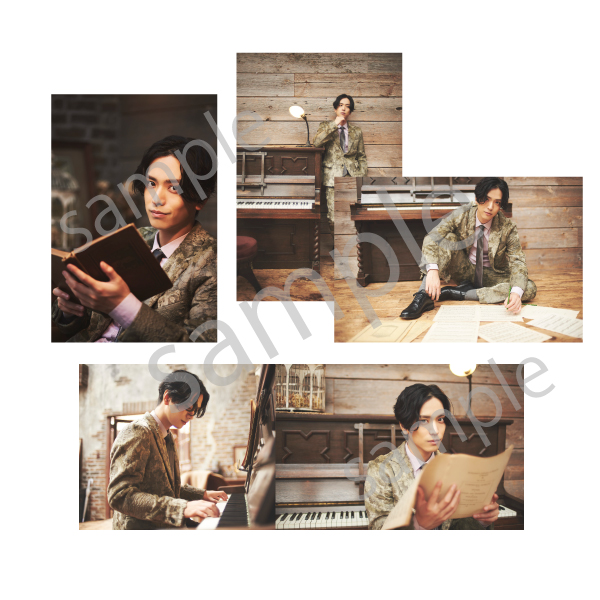 【黒羽麻璃央2021年カレンダー】特典付き♪生写真フルセット（A〜E）【受注販売】