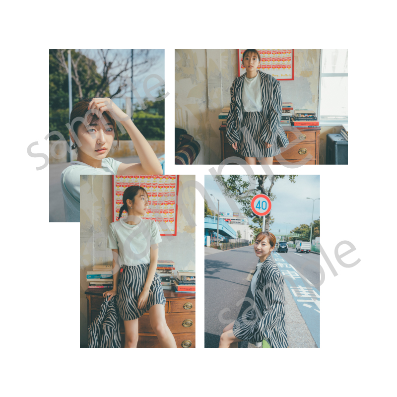【武田玲奈　バースデーイベント2020】On-line Photo Vol.1-特典付きBセット（6〜10セット）