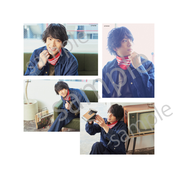 【黒羽麻璃央　27th Birthday party】On-line Photo Vol.1-特典付きAセット（1〜５セット）