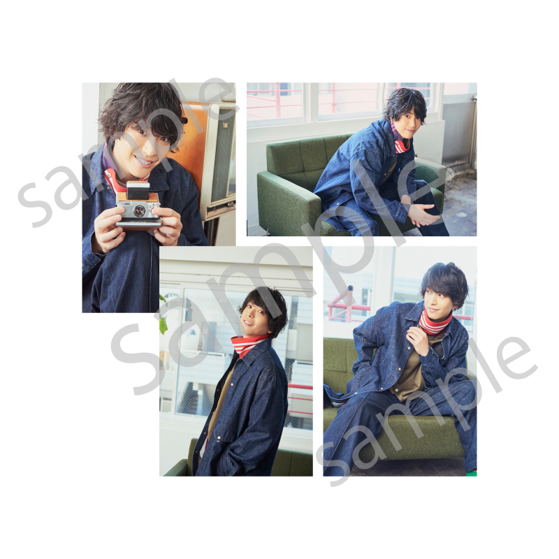 【黒羽麻璃央　27th Birthday party】On-line Photo Vol.2-特典付きセットA（1～5セット）