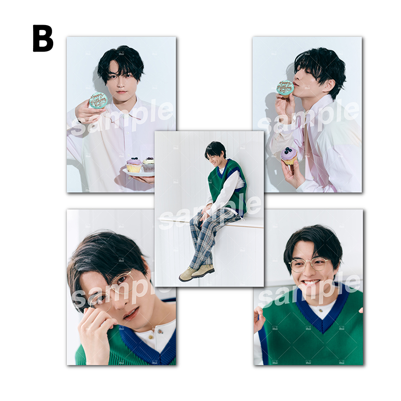 バーイベ 2022〜バースデー&クリスマス〜 ブロマイドセットB【数量限定・先着販売】